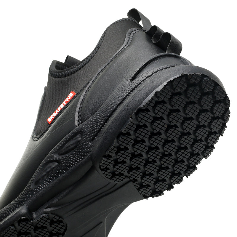 Desai working shoes Chef shoes waterproof comfortable anti slip shoes for men Food Service Chef Kitchen Non Slip Work Shoes Slip On Water Resistant SF926