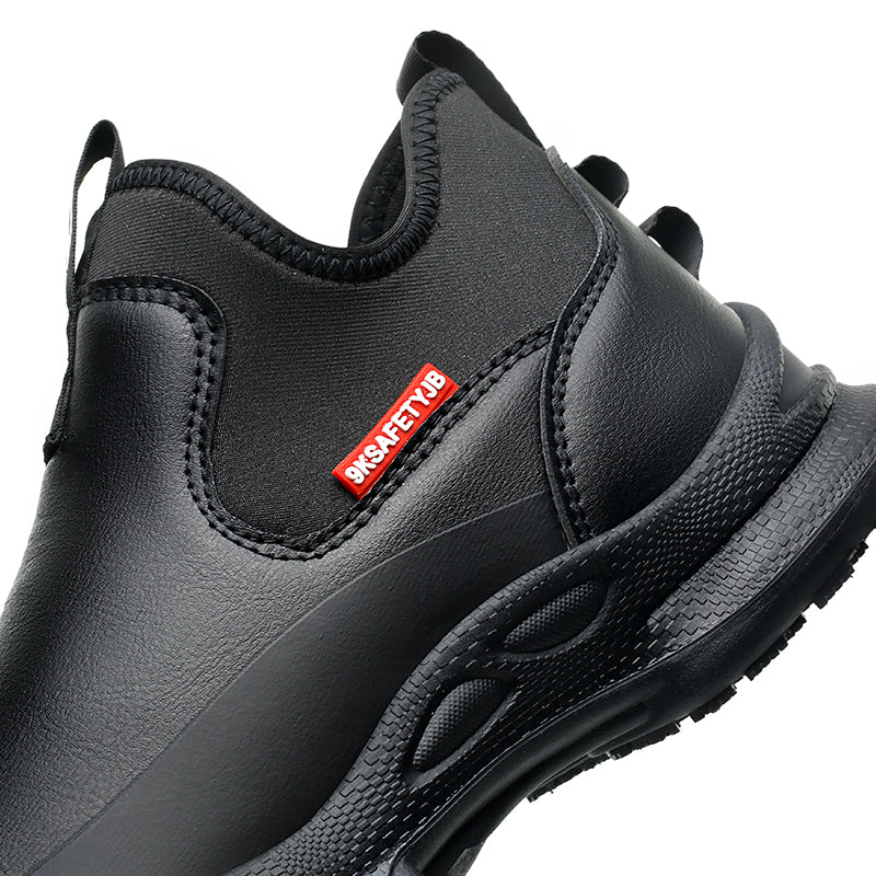 Desai working shoes Chef shoes waterproof comfortable anti slip shoes for men Food Service Chef Kitchen Non Slip Work Shoes Slip On Water Resistant SF926
