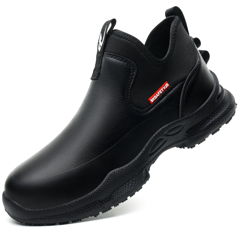 Desai working shoes Chef shoes waterproof comfortable anti slip shoes for men Food Service Chef Kitchen Non Slip Work Shoes Slip On Water Resistant SF926