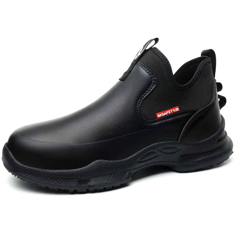 Desai working shoes Chef shoes waterproof comfortable anti slip shoes for men Food Service Chef Kitchen Non Slip Work Shoes Slip On Water Resistant SF926