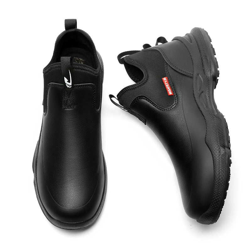 Desai working shoes Chef shoes waterproof comfortable anti slip shoes for men Food Service Chef Kitchen Non Slip Work Shoes Slip On Water Resistant SF926