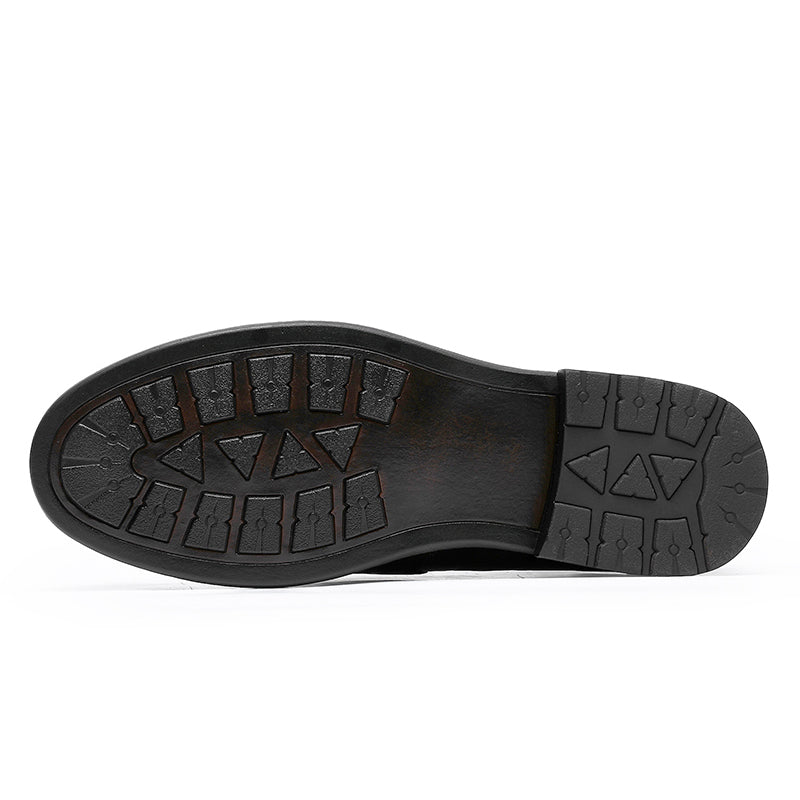 Genuine Leather British Toe Carved Business Shoes For Men Classic Dress Formal Wedding DS1001