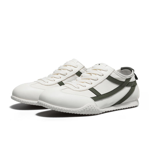 DESAI Lace Up Casual Sneakers Thin Sole Versatile Design Subtle Height Man's shoes DS30211B