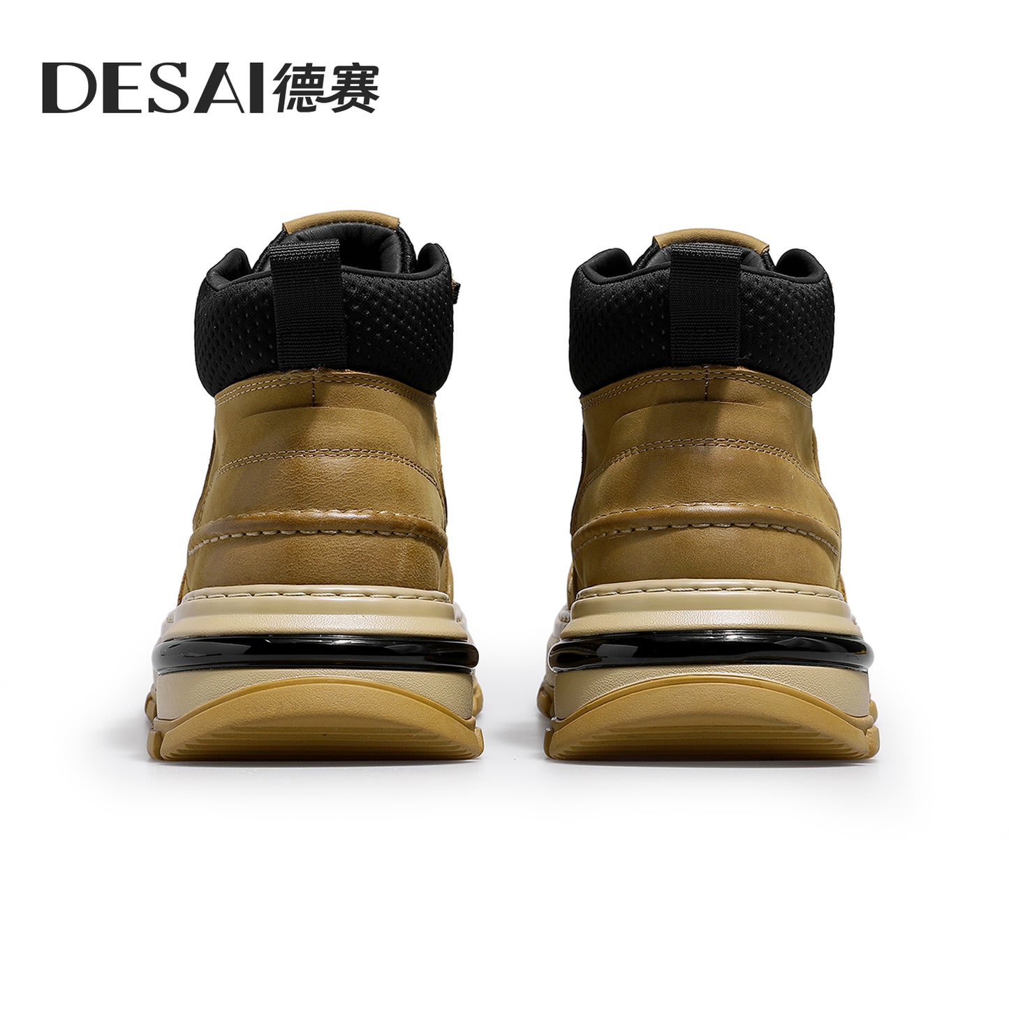 Desai Winter Martens men's warm thick soled work boots High top men's boots DS30159
