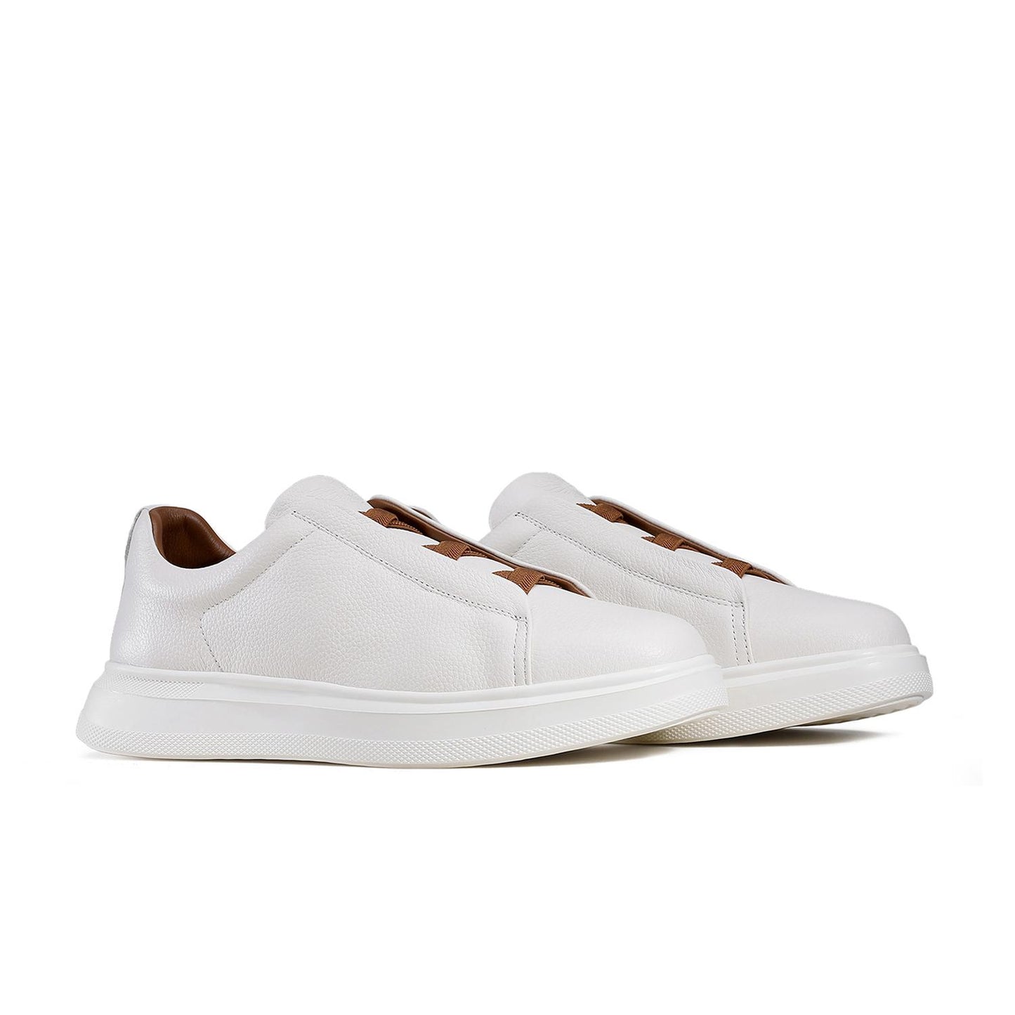 DESAI Slip on sneakers men's leather sports casual shoes DS30155