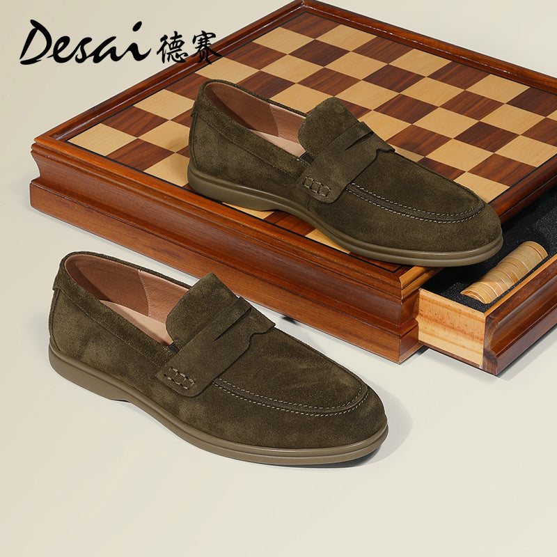 Desai Loafers Classic Shoes Loafer Shoes Topsider Men fasion shoes DS1012