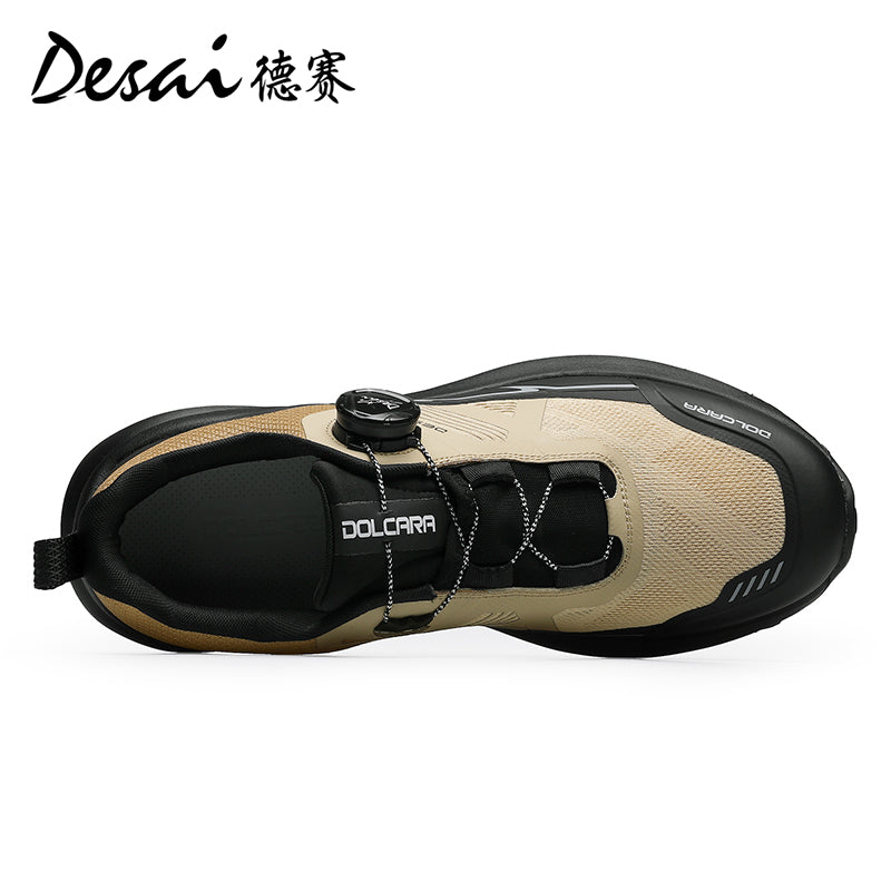Desai fashionable and versatile casual waterproof and breathable outdoor cushioning and sliding men's sneakers DS2035
