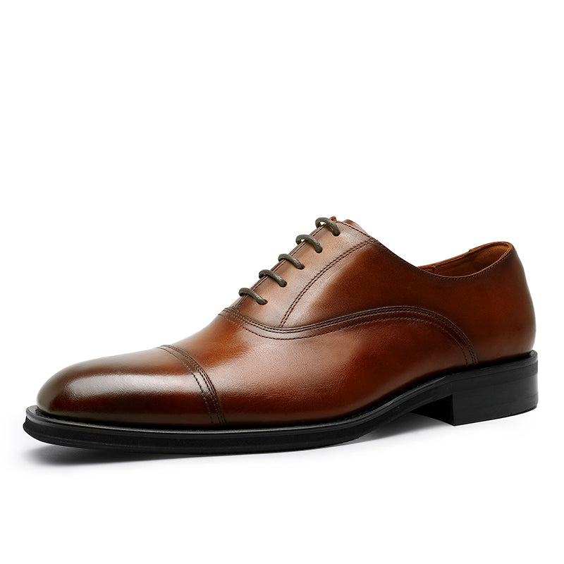 Desai New classic men's shoes lace-up gentleman leather shoes custom wedding shoes shoes elegant men's shoes Oxford Black Brown DS92391