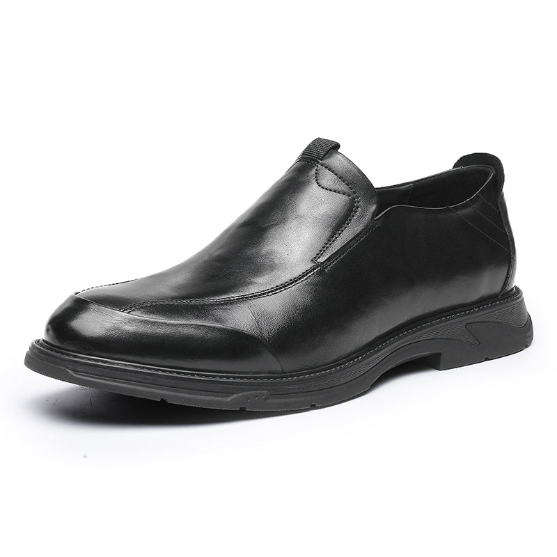 Desai Men Shoes Loafers spring and summer leather shoes one step on dress shoes DS1005