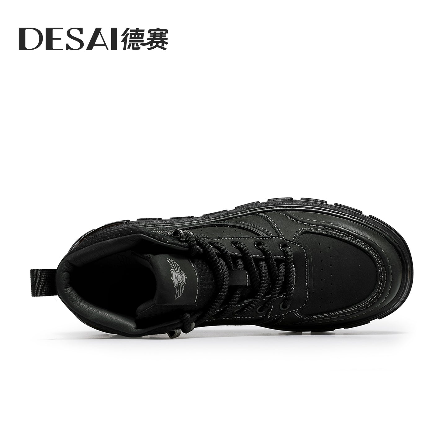 Desai Winter Martens men's warm thick soled work boots High top men's boots DS30159
