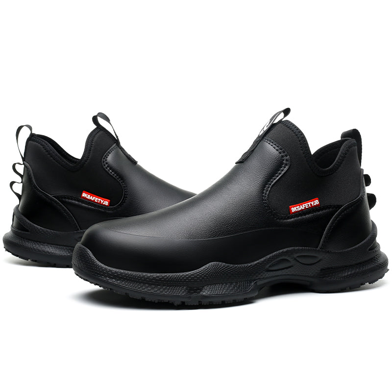 Desai working shoes Chef shoes waterproof comfortable anti slip shoes for men Food Service Chef Kitchen Non Slip Work Shoes Slip On Water Resistant SF926