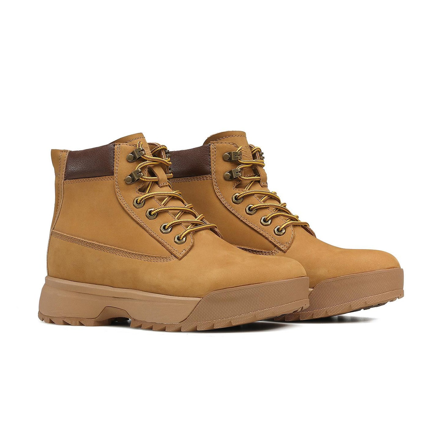 DESAI Fashionable Zipper Lace Up Boots fleece warm and Comfortable with Slip Resistance and Warmth for Versatile Wear boots DS25135HZ/HZM