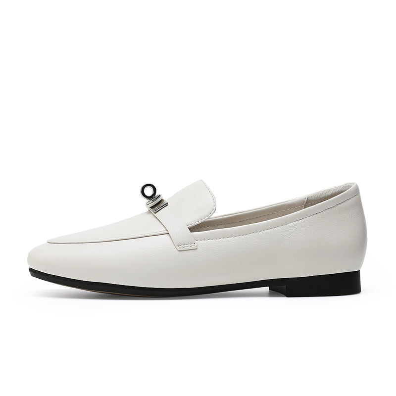 Desai Women Shoes Loafer Leathe Shoes Casual Comfy Slider Low Wedge Heel NEW DS77306
