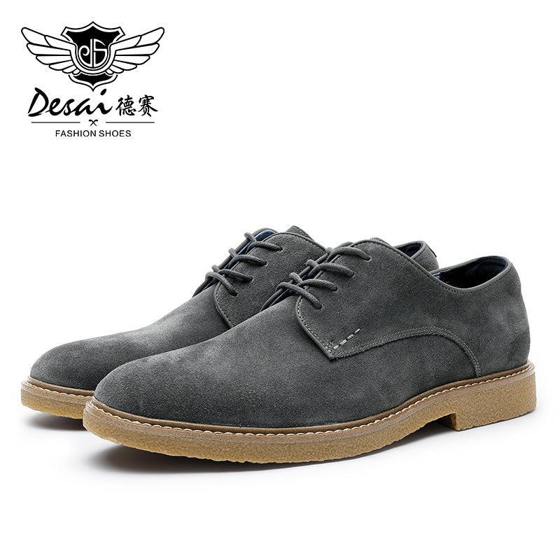 Desai Jenna's shows Business Work Brand Shoes Men Formal Soft Genuine Leather Official For Man Black&Brown Shoes 2024 New Fashion OS6602