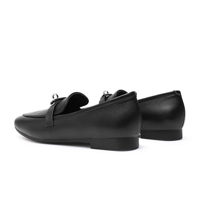 Desai Women Shoes Loafer Leathe Shoes Casual Comfy Slider Low Wedge Heel NEW DS77306