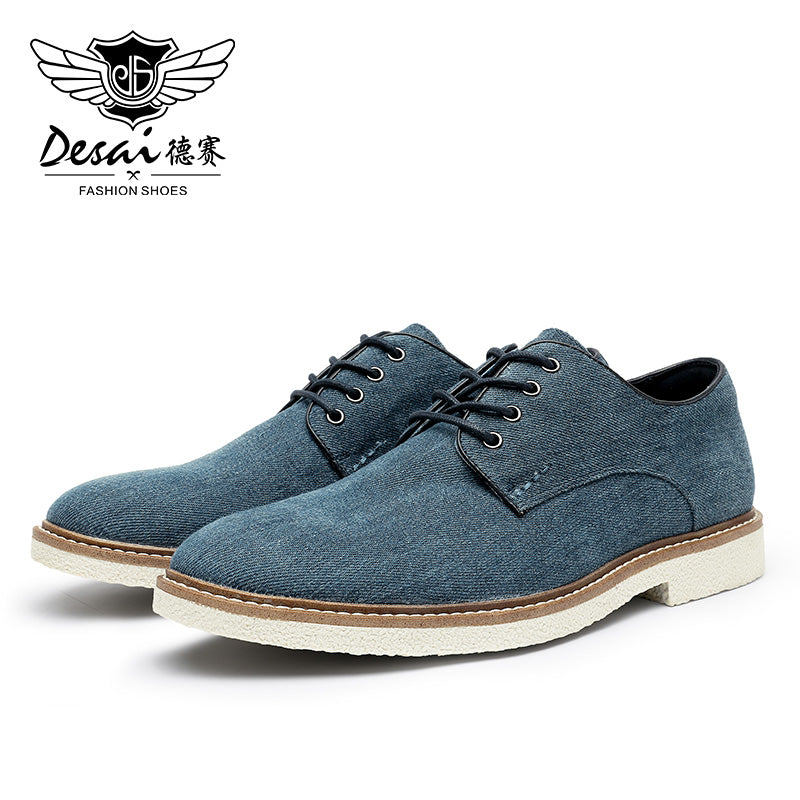 Desai Jenna's shows Business Work Brand Shoes Men Formal Soft Genuine Leather Official For Man Black&Brown Shoes 2024 New Fashion OS6602