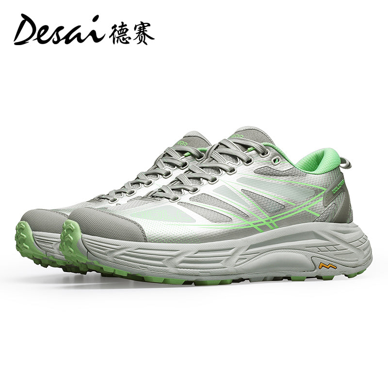 Desai Shoes Men's Summer Breathable 2024 New Outdoor Mountaineering Shoes Soft Sole Hiking Men's Sports and Casual Shoes DS2058