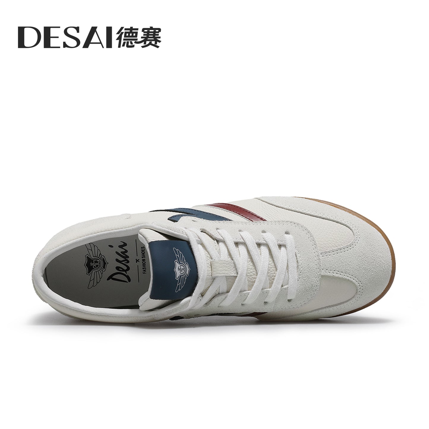 Desai [Retro Gump double soles] increase casual shoes autumn and winter soft sole Sneakers breathable German Trainer sports shoes DS30157