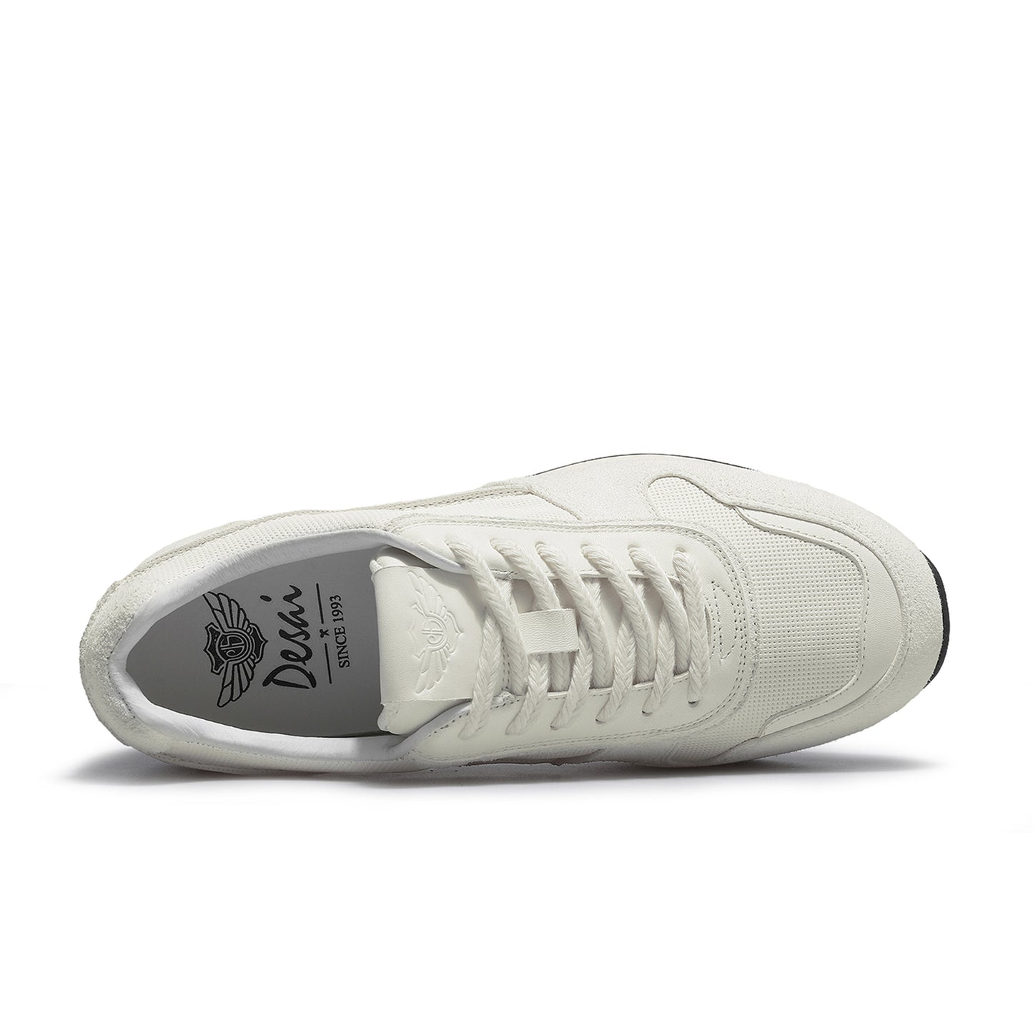 DESAI Durable Cowhide Leather Sneakers – Non-Slip & Comfortable DS3513