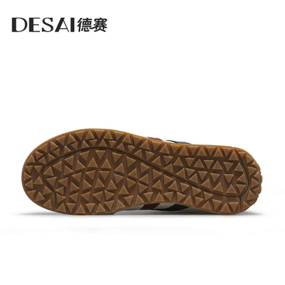 Desai [Retro Gump double soles] increase casual shoes autumn and winter soft sole Sneakers breathable German Trainer sports shoes DS30157