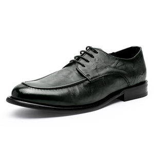 Desai Shoes For Men Business leather Carved British Shoes Formal Wear Handmade Derby Shoes Classic Design DS6309