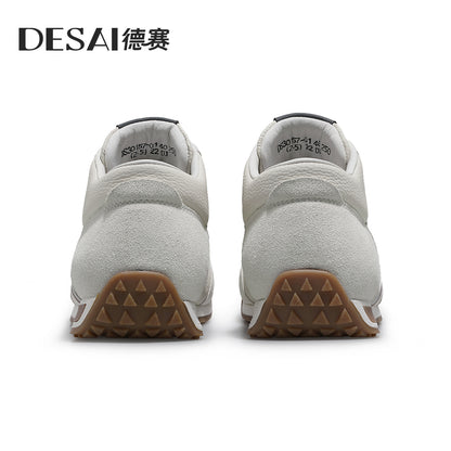 Desai [Retro Gump double soles] increase casual shoes autumn and winter soft sole Sneakers breathable German Trainer sports shoes DS30157