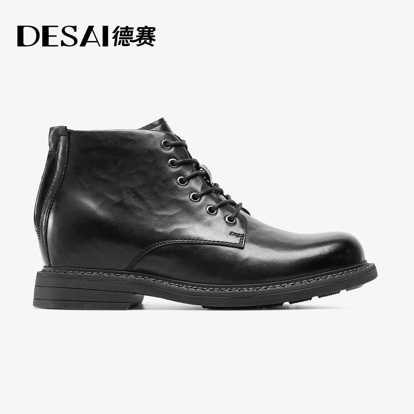 Desai Men's zipper Business leather British Style Men's leather Shoes Boots Men's Boots DS6518HZ
