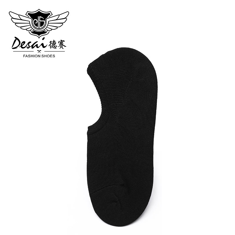 Desai Brand Men's Cotton Socks Short New Style Black Business Men Socks Soft Breathable Summer for Male Socks Gifts For Men