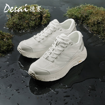 Desai Men's Summer Breathable sneakers 2024 New Outdoor Mountaineering Shoes Soft Sole Hiking Men's Sports and Casual Shoes DS2058