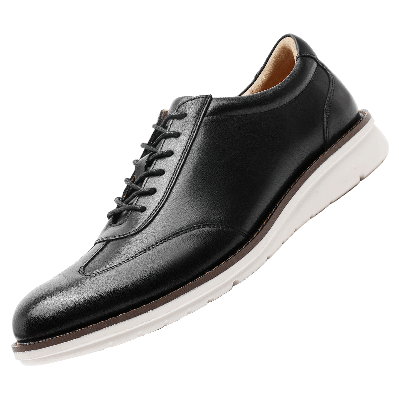 【 Black Five exclusive benefits 】【$9.9】 Leather business shoes & Chelsea Boots & Fashion leather casual shoes