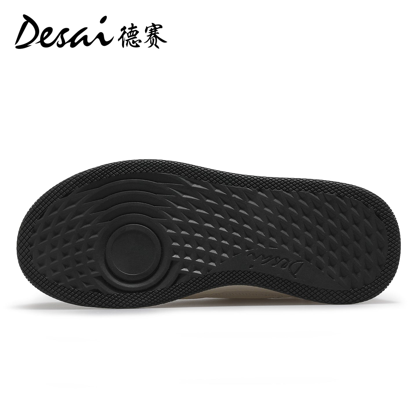 DESAI Full Grain Leather Men Shoes Soft Thick Bottom Casual Sneaker For Men Business Work Breathable Sneakers New Arrival DS3399