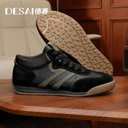 Desai [Retro Gump double soles] increase casual shoes autumn and winter soft sole Sneakers breathable German Trainer sports shoes DS30157