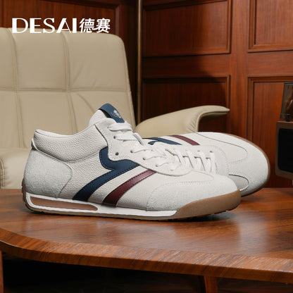 Desai [Retro Gump double soles] increase casual shoes autumn and winter soft sole Sneakers breathable German Trainer sports shoes DS30157