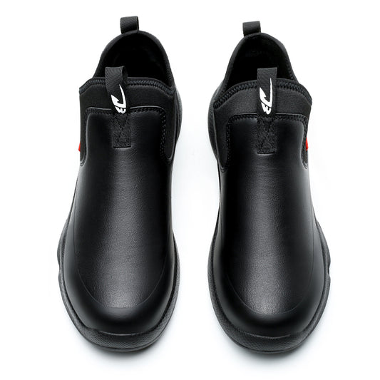 Desai working shoes Chef shoes waterproof comfortable anti slip shoes for men Food Service Chef Kitchen Non Slip Work Shoes Slip On Water Resistant  SF926