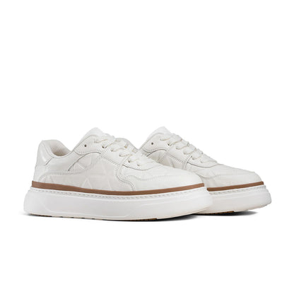 DESAI Diamond Pattern Fashion Casual Sneakers Comfortable Breathable Slip Resistant DS35128
