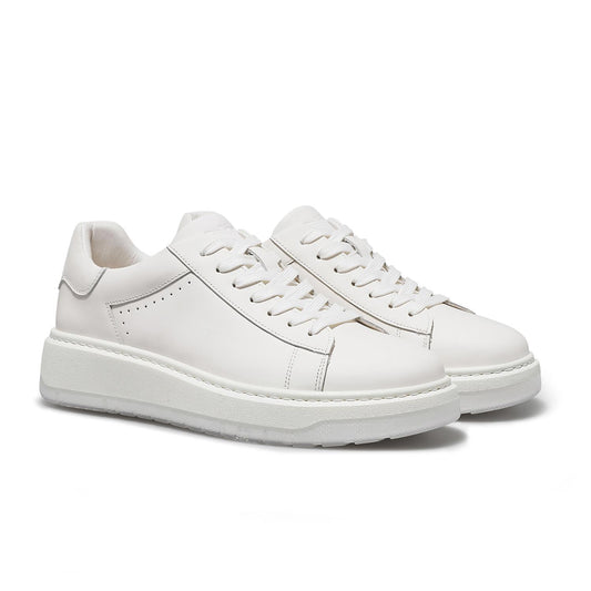 DESAI heightens small white shoes for men with autumn thick soled men's shoes leather men's casual board shoes DS3083
