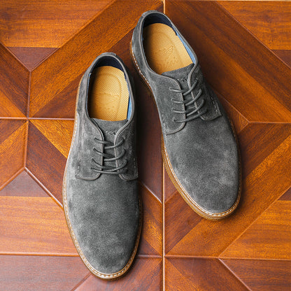 【 Black Five exclusive benefits 】【$9.9】 Leather business shoes & Chelsea Boots & Fashion leather casual shoes