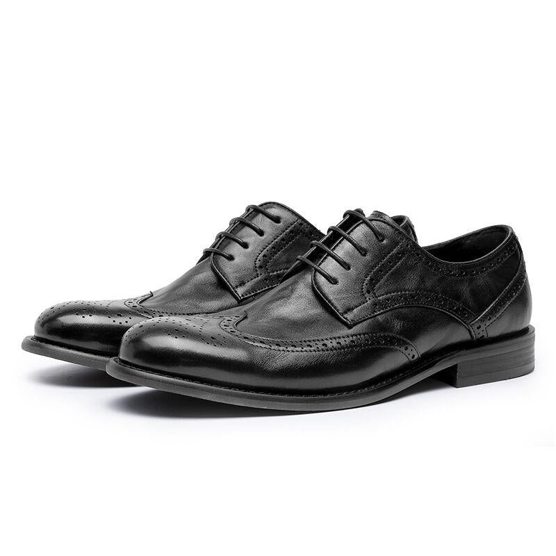 DESAI comfortable vintage derby shoes for men DS6311