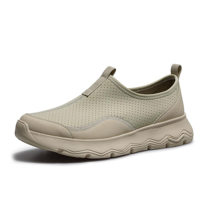 DESAI slip-on shoes breathable comfortable lightweight soft sole versatile board shoes for men DS2559