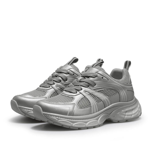 DESAI lace-up Sport casual shoes chunky sneakers fashion Breathability comfortable retro style DS76502