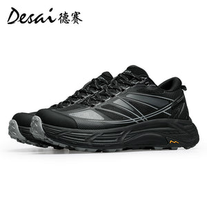 Desai Shoes Men's Summer Breathable 2024 New Outdoor Mountaineering Shoes Soft Sole Hiking Men's Sports and Casual Shoes DS2058