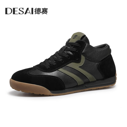 Desai [Retro Gump double soles] increase casual shoes autumn and winter soft sole Sneakers breathable German Trainer sports shoes DS30157