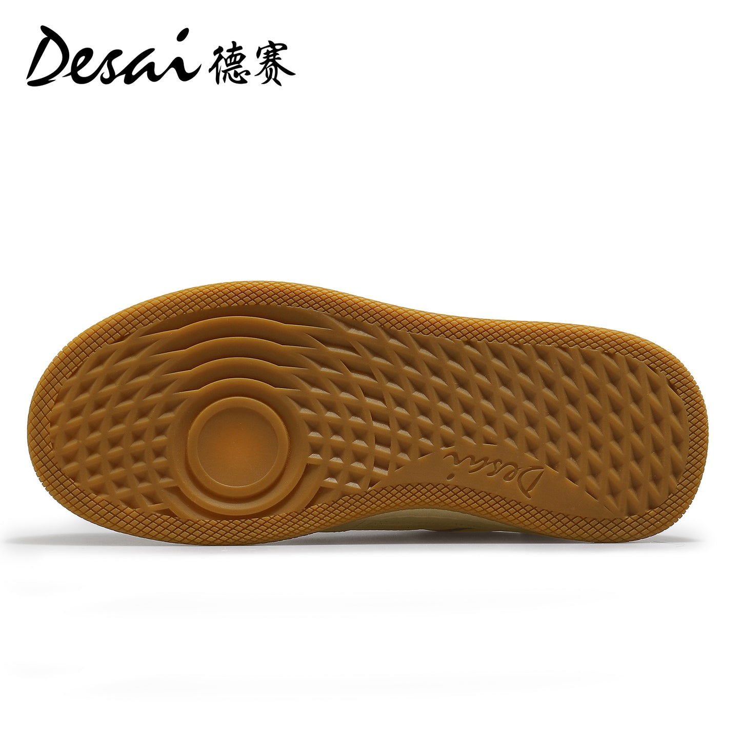 DESAI Full Grain Leather Men Shoes Soft Thick Bottom Casual Sneaker For Men Business Work Breathable Sneakers New Arrival DS3399