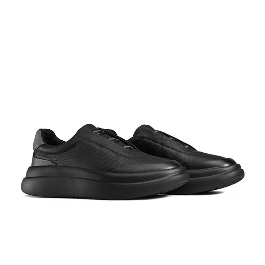 DESAI slip-on lightweight breathable sneakers men's leather shoes DS30113