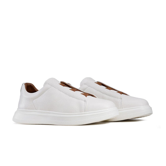 DESAI Slip on sneakers men's leather sports casual shoes DS30155