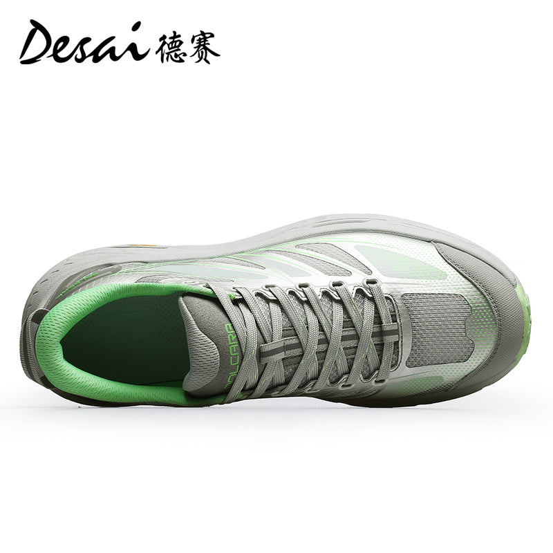 Desai Shoes Men's Summer Breathable 2024 New Outdoor Mountaineering Shoes Soft Sole Hiking Men's Sports and Casual Shoes DS2058