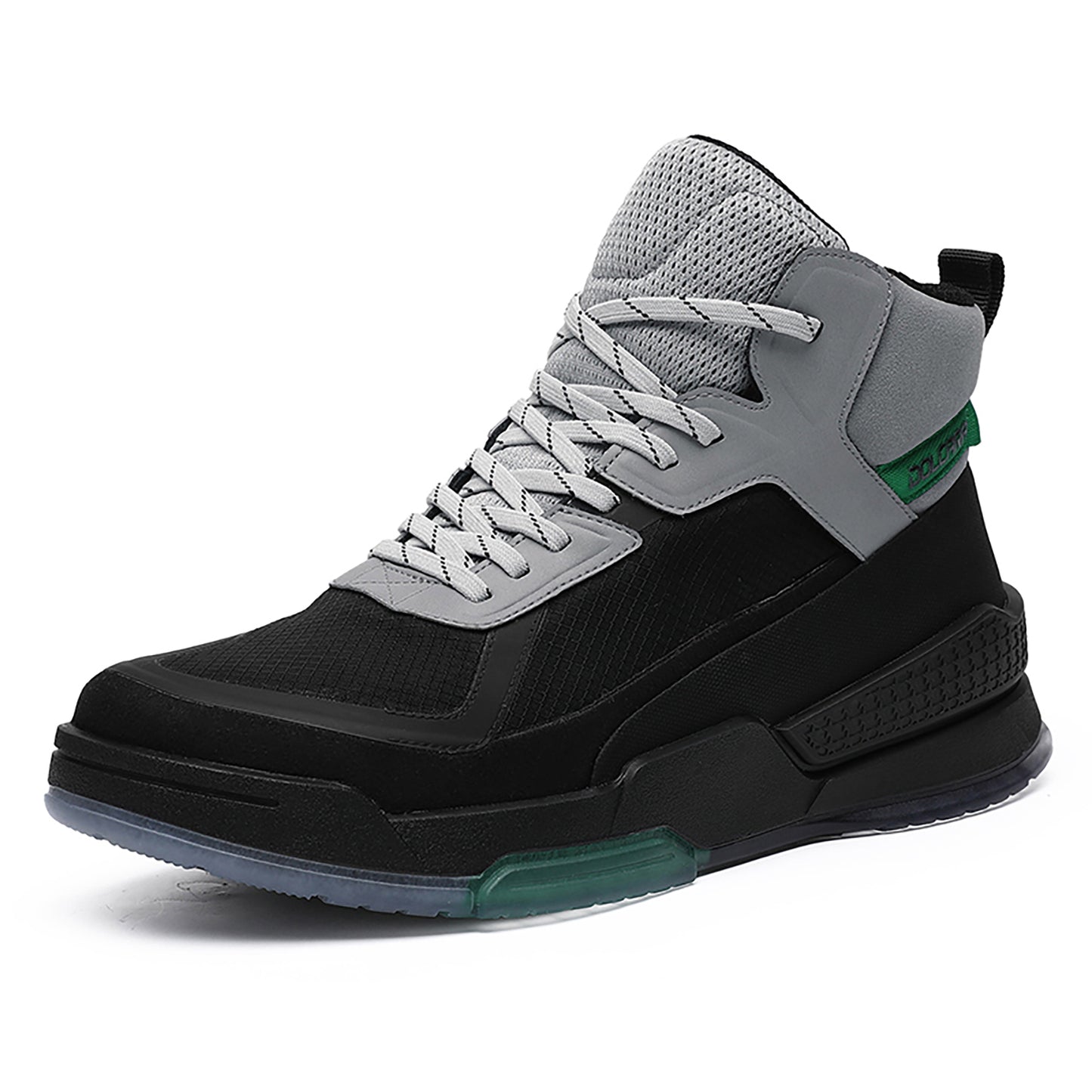 DESAI Thick Sole Casual Men's Shoes Comfortable Breathable High Top Shoes for Men DS2352H