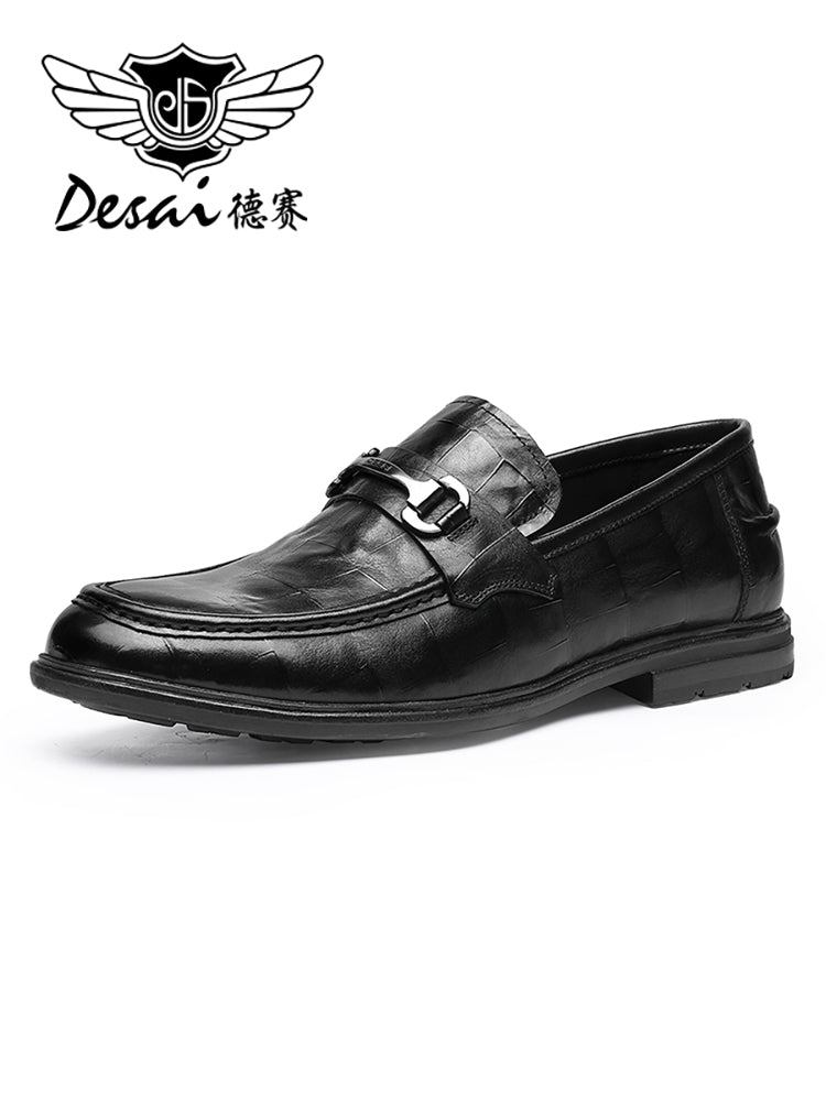 Genuine Leather British Toe Carved Business Shoes For Men Classic Dress Formal Wedding DS1001