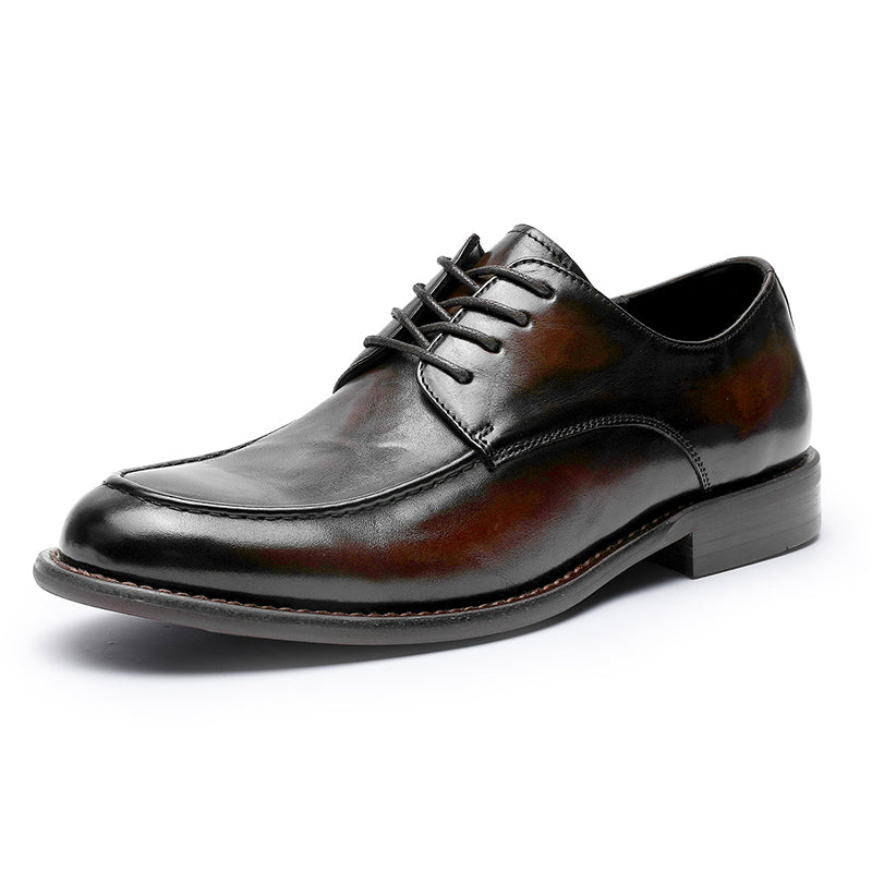 Desai Shoes For Men Business leather Carved British Shoes Formal Wear Handmade Derby Shoes Classic Design DS6309