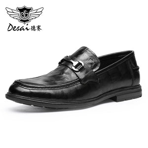 Genuine Leather British Toe Carved Business Shoes For Men Classic Dress Formal Wedding DS1001